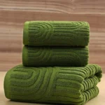 Solid Color Bath Towel