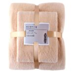 Solid Bath Towel Set