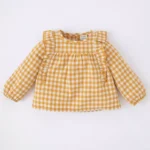 Big Collar Flannel Long Sleeve Shirt