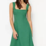 A-Line Midi Dress